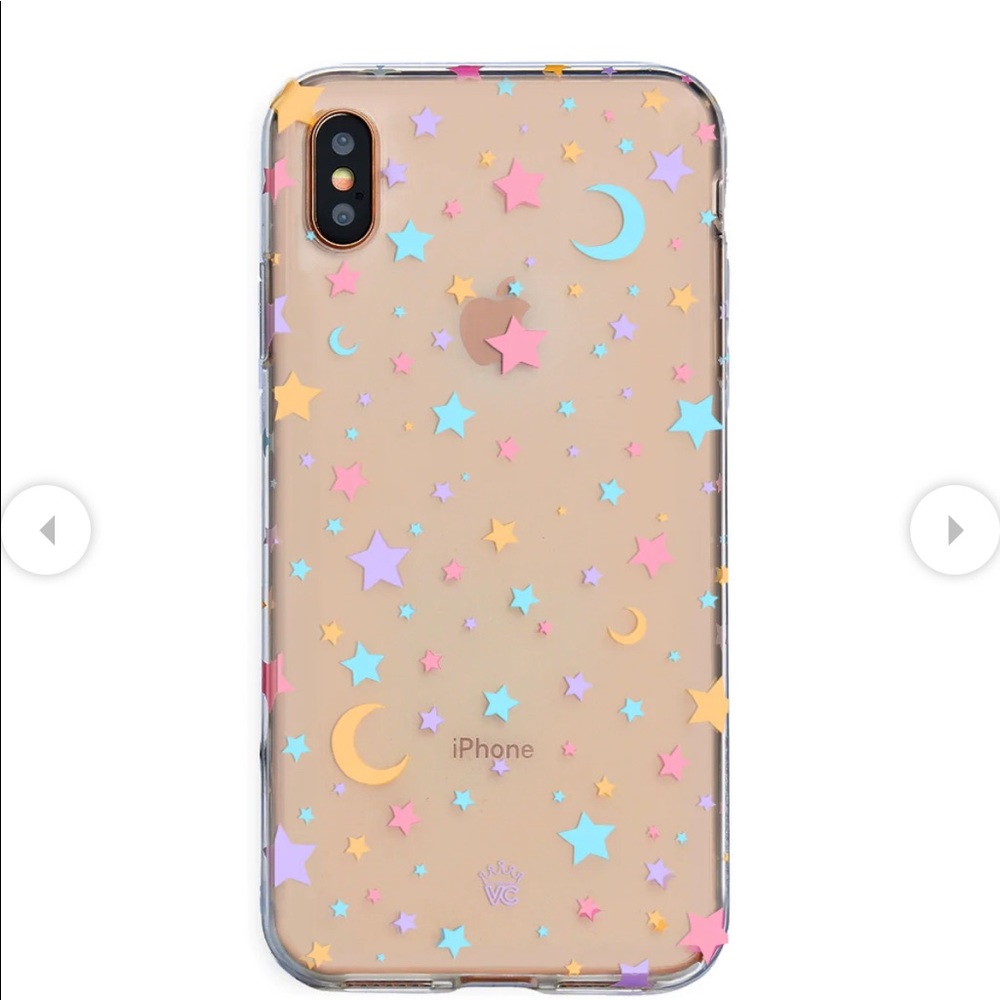 Brand New Velvet Caviar Pastel Starry Night Clear iPhone X Case